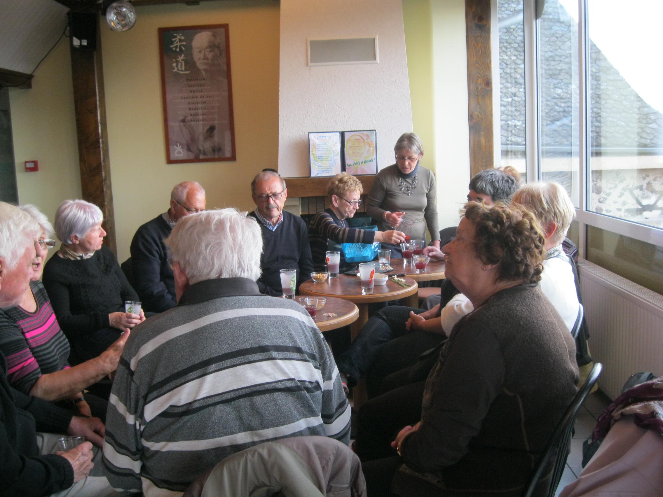 Le pot de l`amitié le dimanche après la transhumance